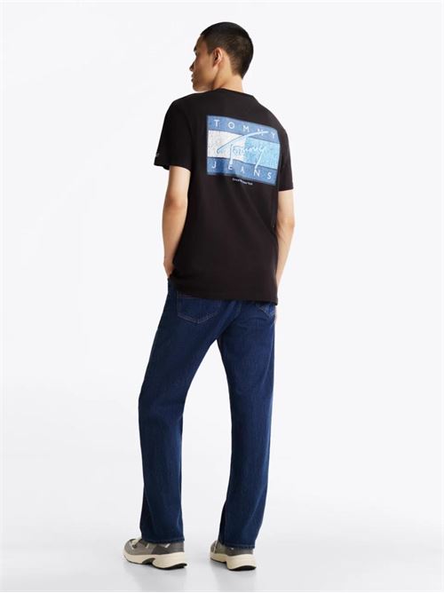 TJM REG RWB FLAG TEE TOMMY JEANS | DM0DM21108/BDS